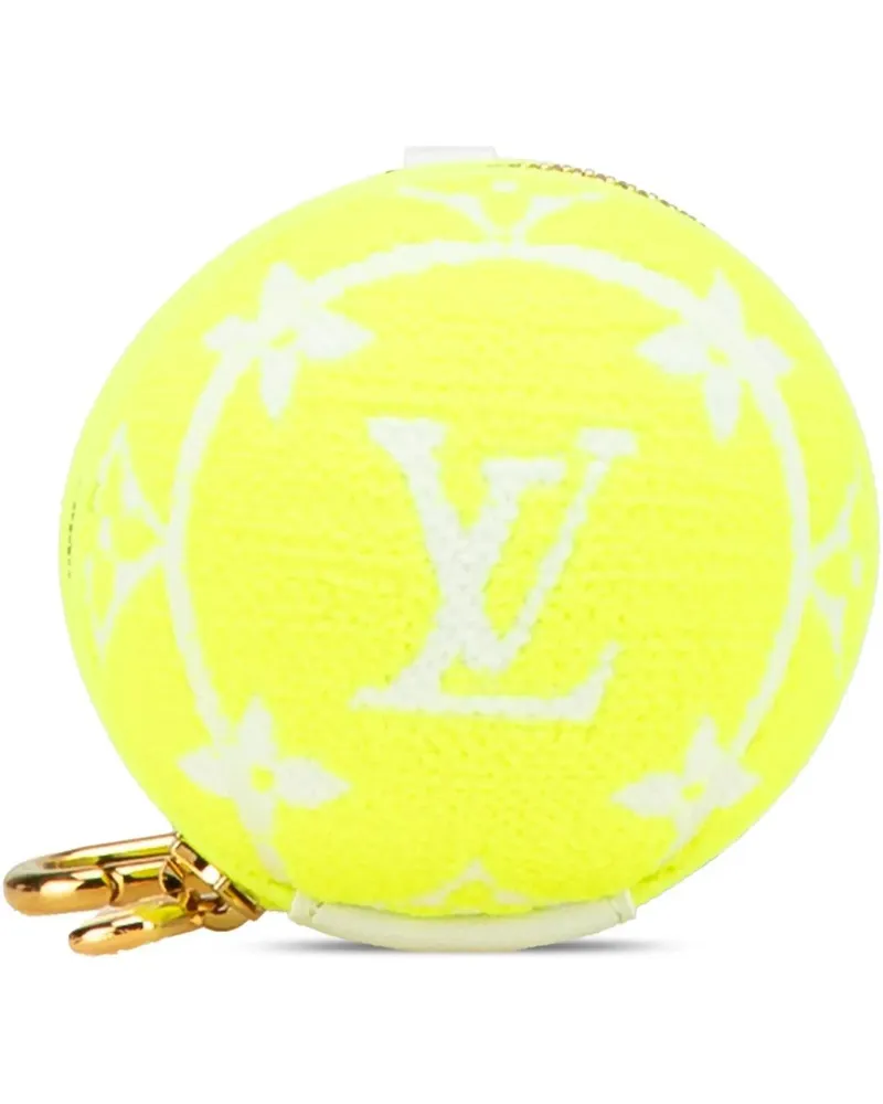 Louis Vuitton Schlüssel- & Taschenanhänger LV Set And Match Pouch Key Ring Bag Charm yellow Gelb