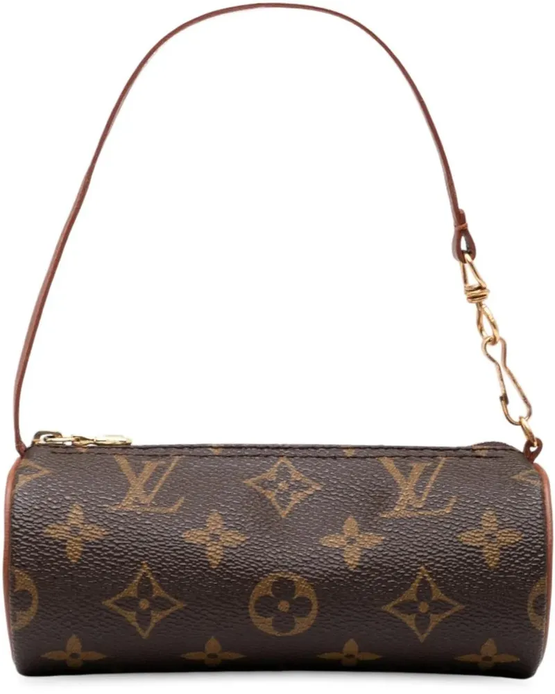 Louis Vuitton Crossbody Bags Monogram Papillon Pochette braun Braun