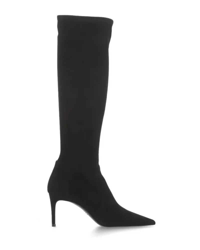 Stuart Weitzman Stiefel Power 75 Boots schwarz Schwarz