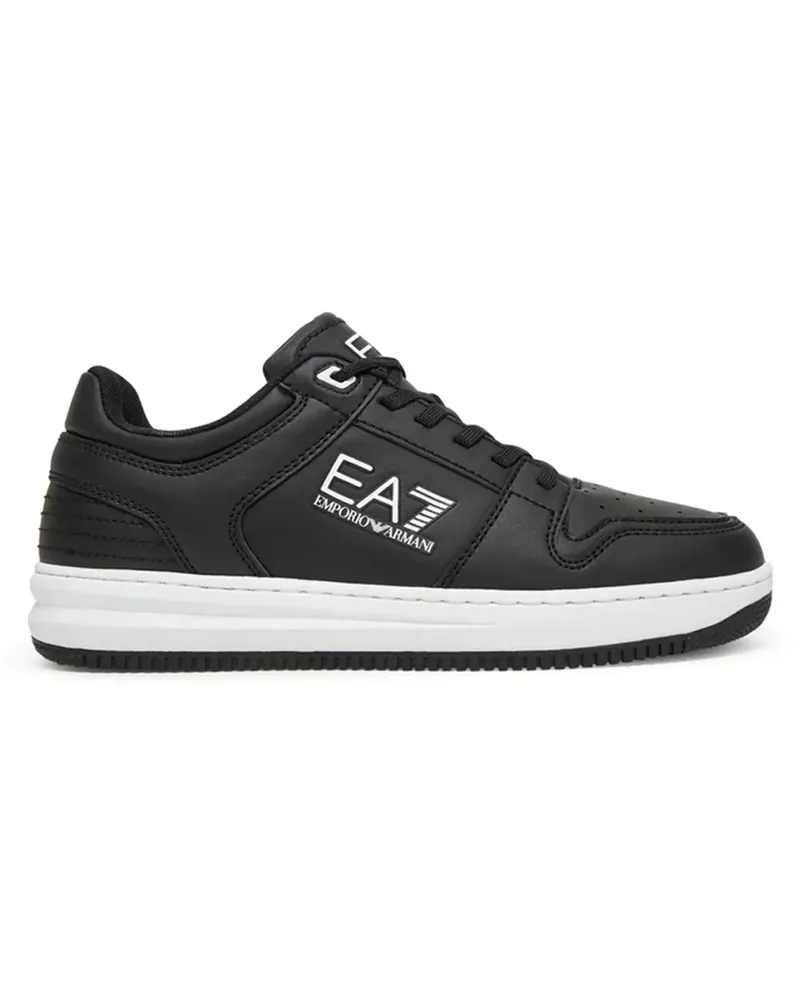 EA7 Low-Top Sneaker Sneakers Black schwarz Schwarz