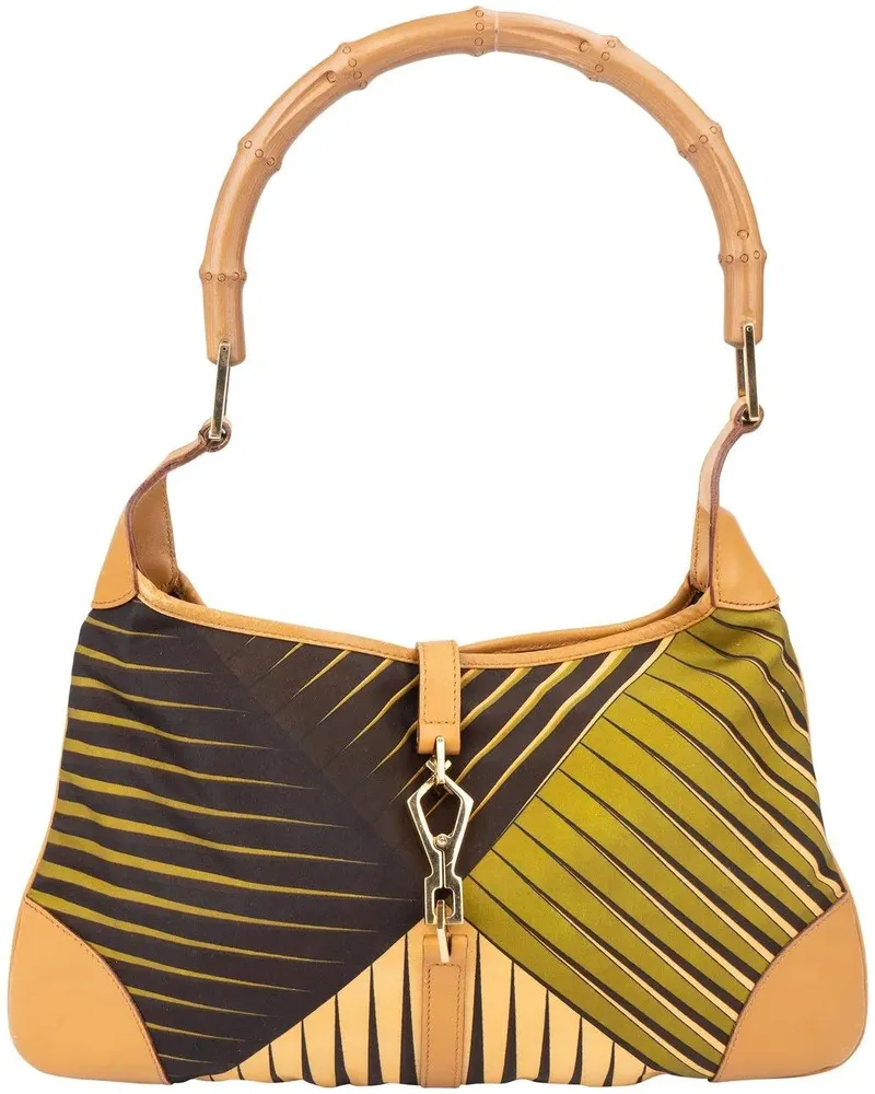 Gucci Crossbody Bags  Limited Jackie Bamboo Shoulder Bag braun Braun