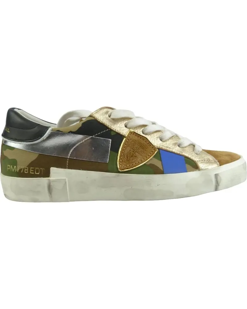 Philippe Model Low-Top Sneaker Sneakers Prsx Camo bunt Bunt