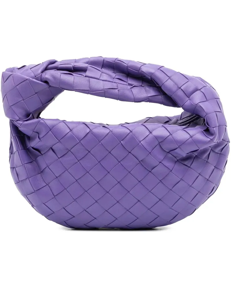 Bottega Veneta Hobo Bags Mini Nappa Intrecciato Jodie orange Orange