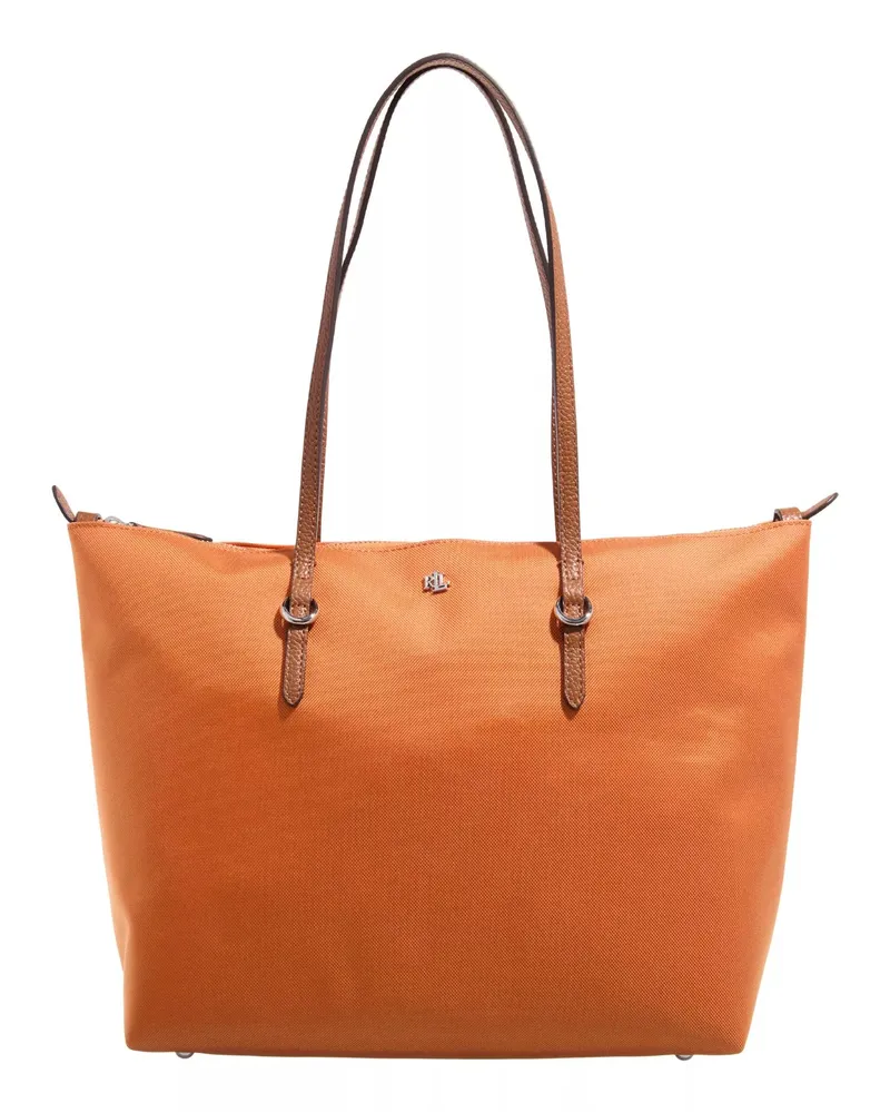 Ralph Lauren Shopper Keaton 26 Tote Medium Orange