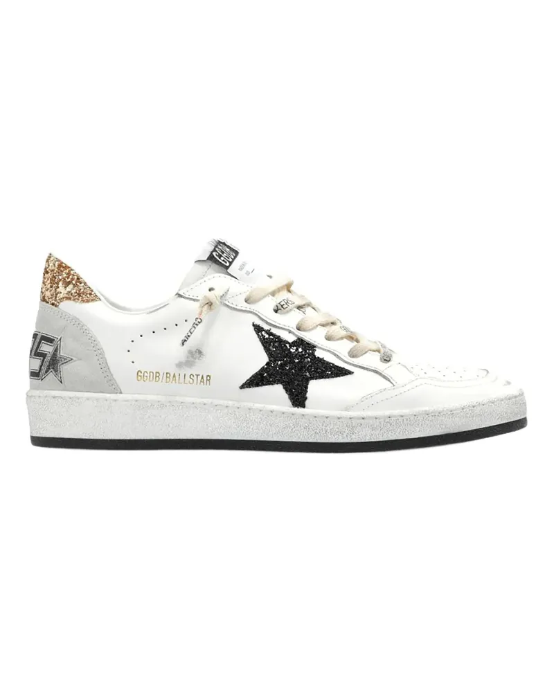 Golden Goose Low-Top Sneaker Ball Star Leather Sneakers weiß Weiß