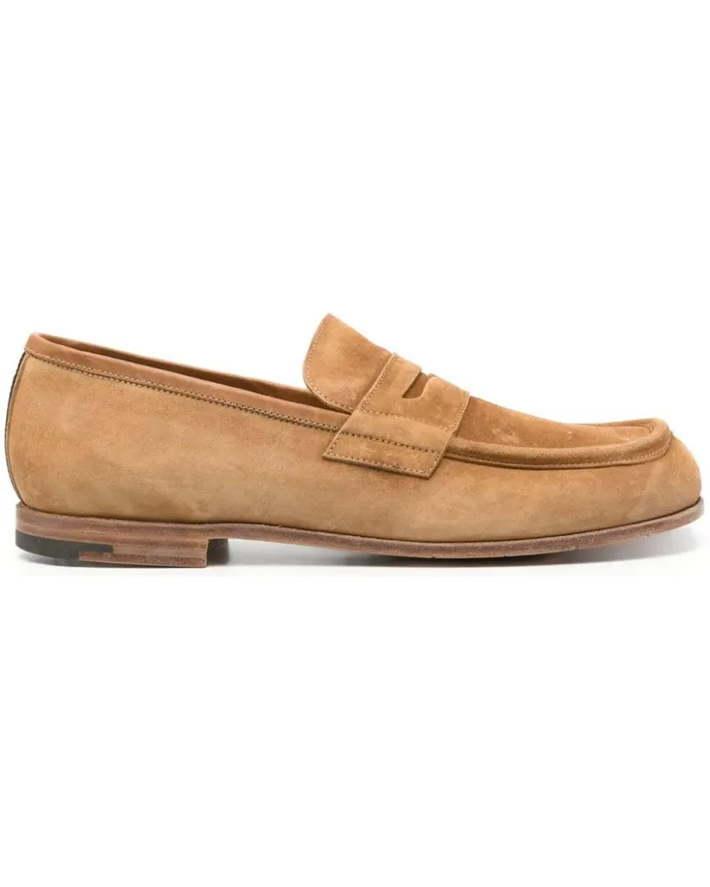 Premiata Loafer Flat Shoes Brown braun Braun