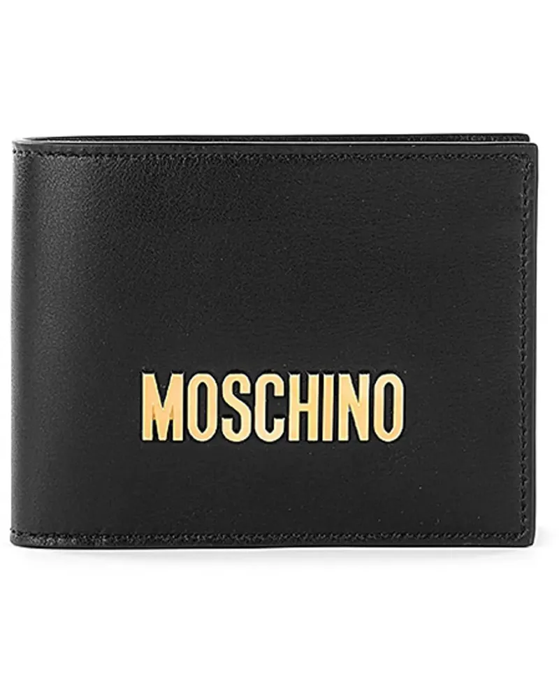 Moschino Kleinleder Wallets Black schwarz Schwarz