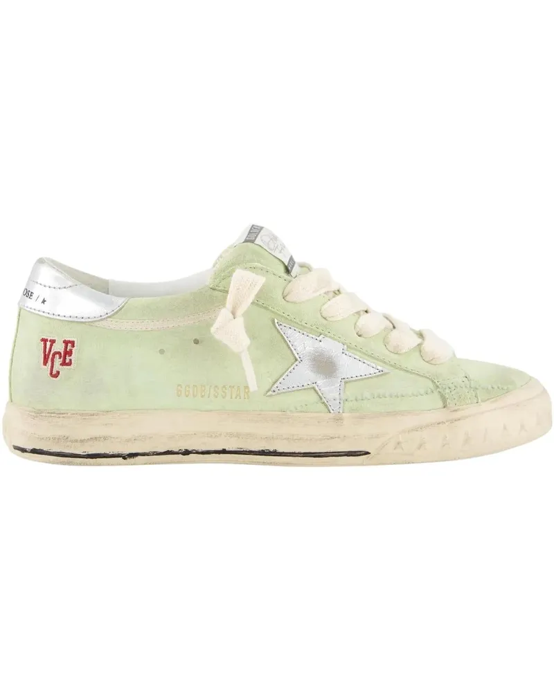 Golden Goose Low-Top Sneaker Dames Super-Star Sneaker Groen grün Grün