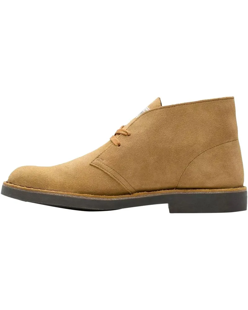 Clarks Stiefel Stivaletto Desert Suede Dark Sand bunt Bunt