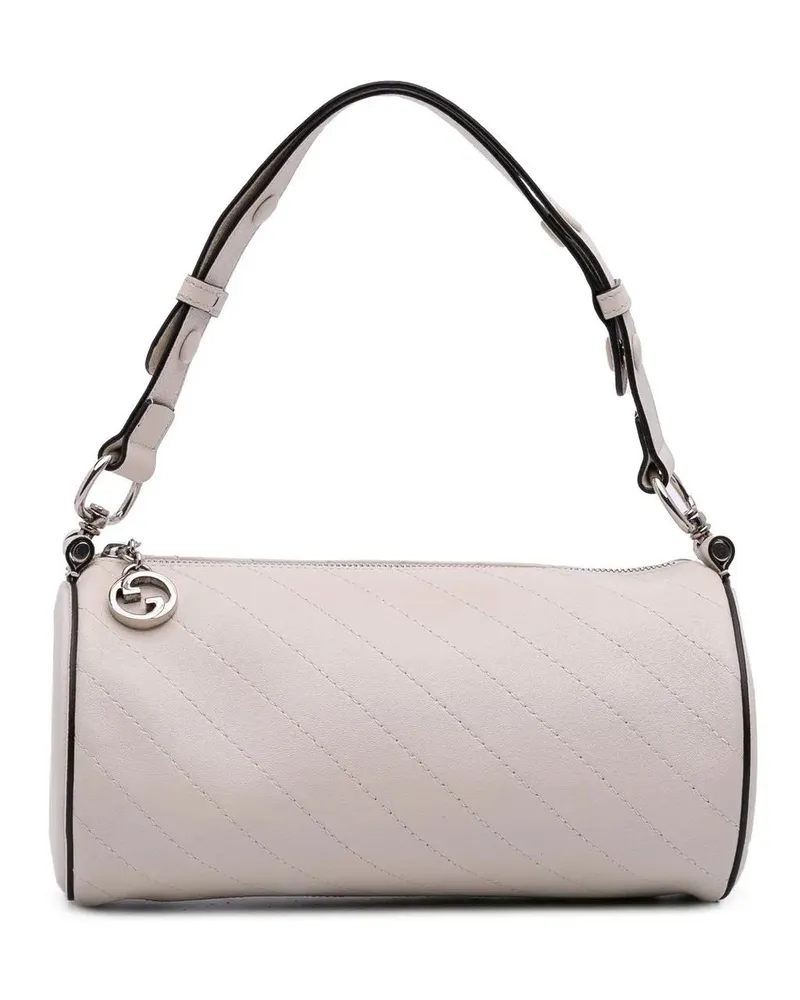 Gucci Hobo Bags Small Leather Blondie Shoulder Bag weiß Weiß