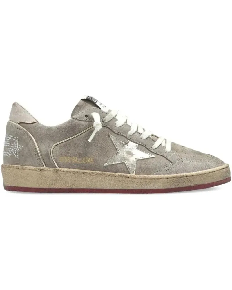 Golden Goose Low-Top Sneaker Light Beige Suede Sneakers With Star Detail pink Rosa