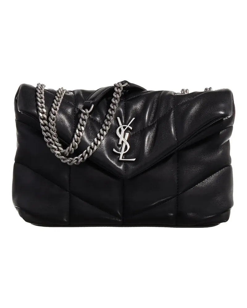 Saint Laurent Crossbody Bags Puffer Toy schwarz Schwarz