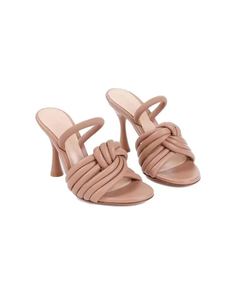 Gianvito Rossi Sandalen Praline Brown Nappa Leather Sandal braun Braun