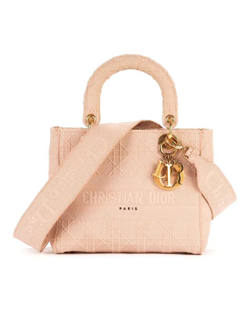 Dior Crossbody Bags Ltd. Ed. Medium Lady Dior Lite Mizza MM pink Rosa