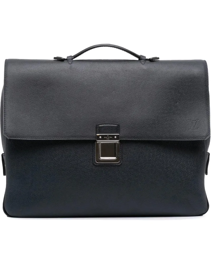 Louis Vuitton Crossbody Bags Taiga Vassili PM schwarz Schwarz