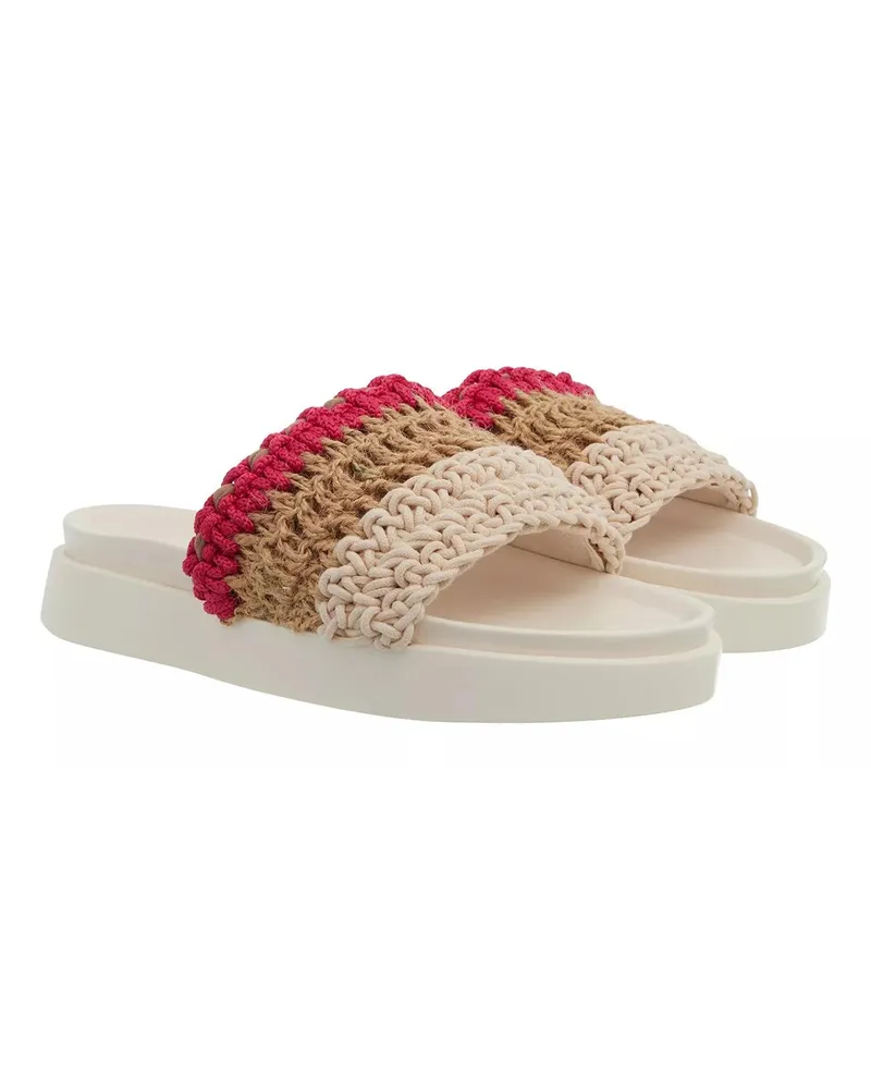 INUIKII Slipper & Pantoletten Loose Knitted beige Beige