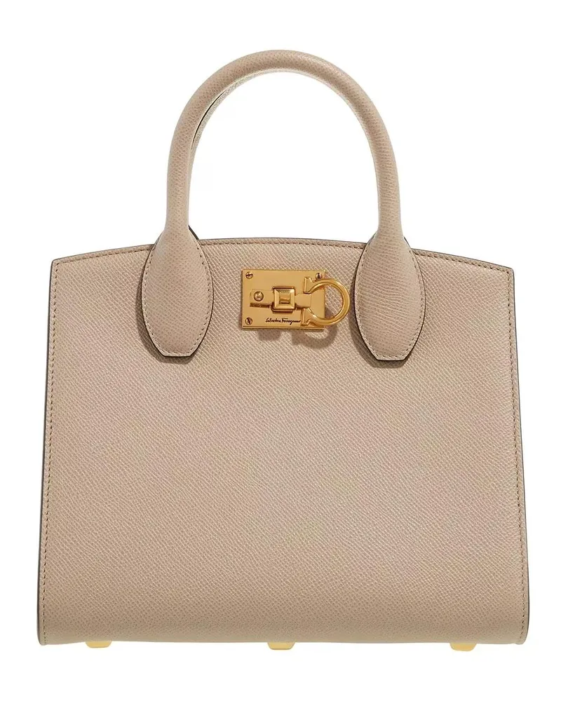 Ferragamo Satchels Women Leather Handbag beige Beige