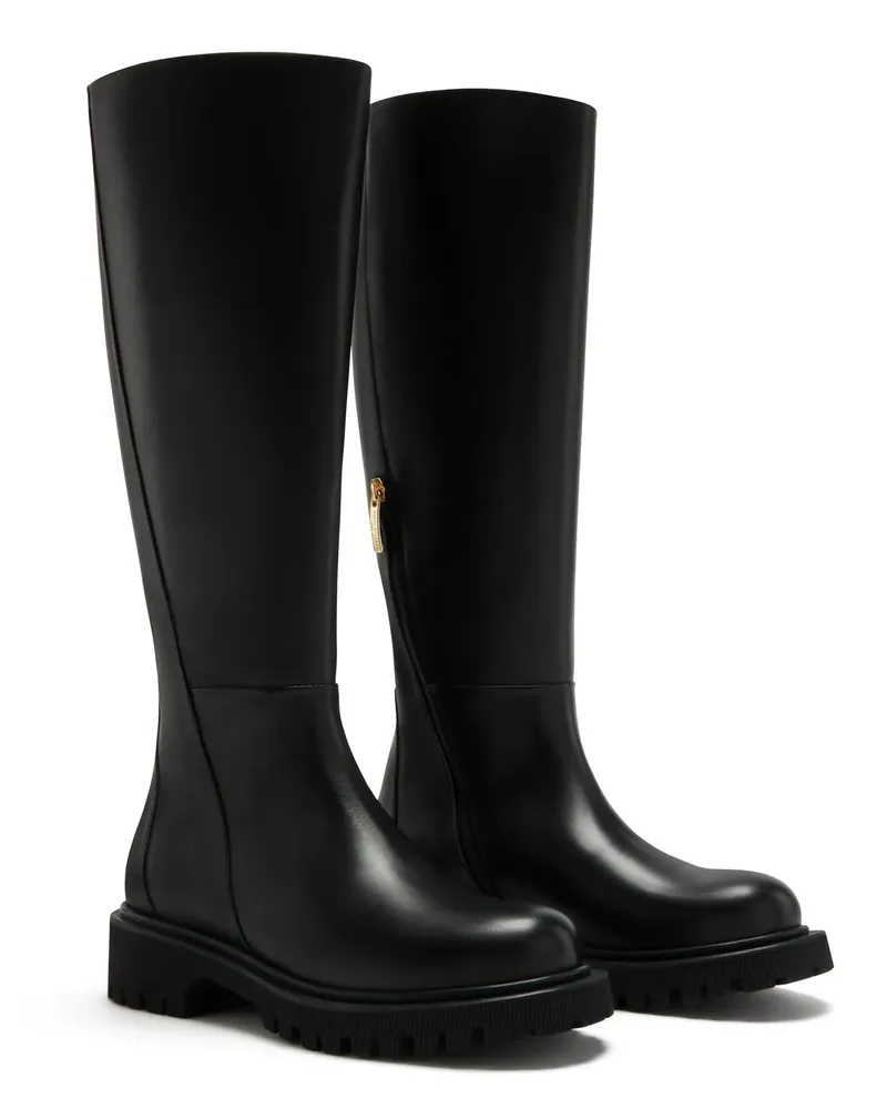 Isabel Bernard Stiefel Vendôme Riva Hohe Stiefel schwarz Schwarz