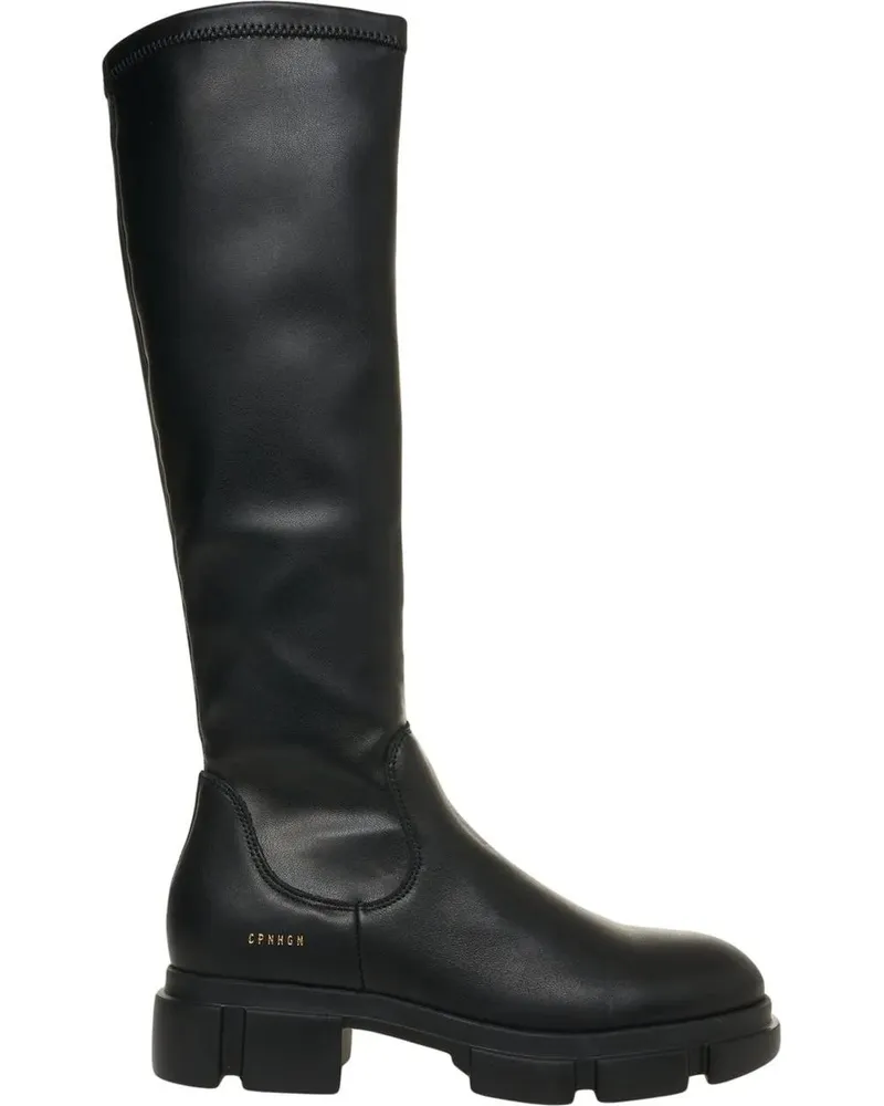Copenhagen Stiefel Leather boots 'CPH556' schwarz Schwarz