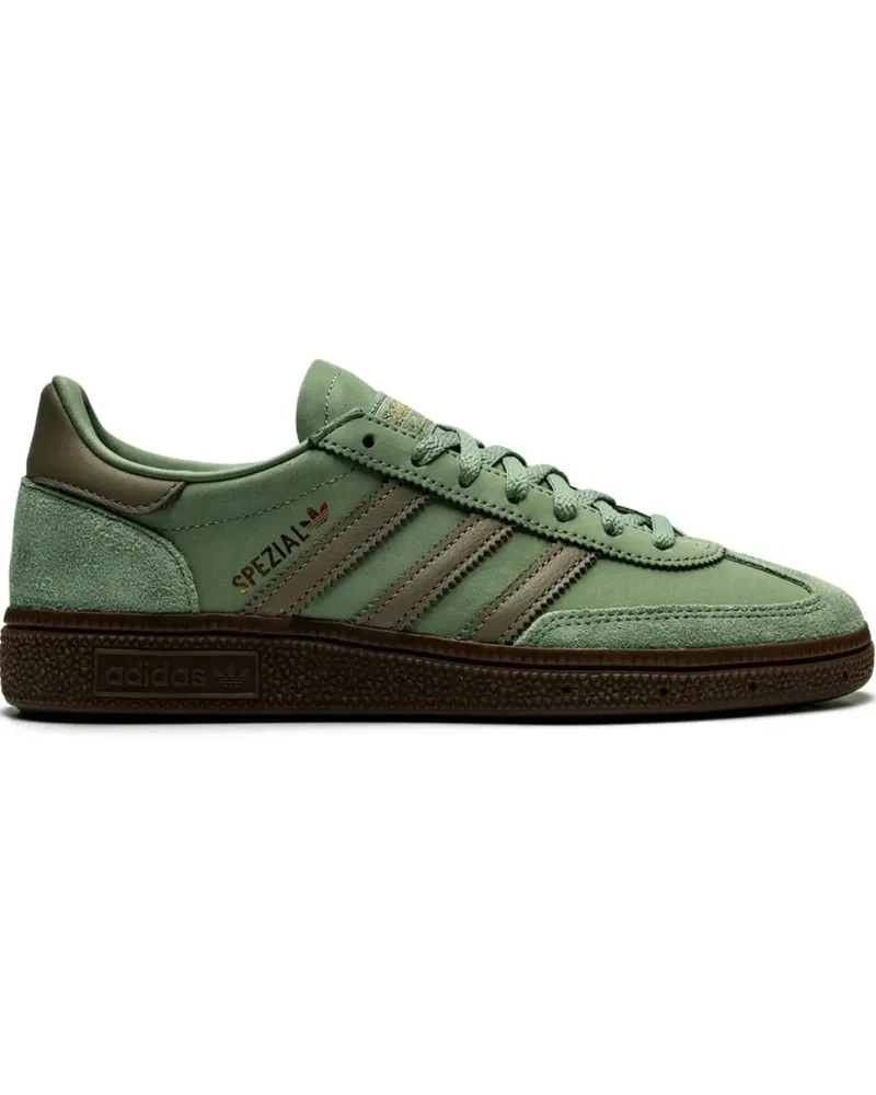adidas Low-Top Sneaker Handball Spezial W Silver Green/silver Pebble/gum5 grün Grün