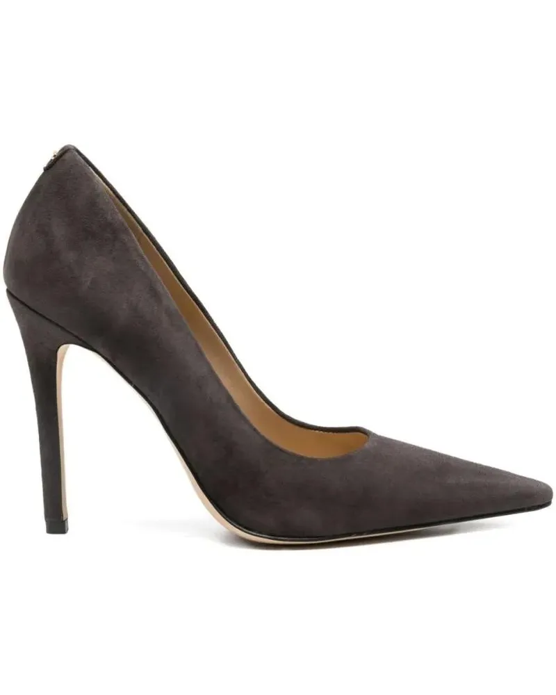 Michael Kors Hohe Schuhe Mid-Heel Pumps In Goat Leather schwarz Schwarz