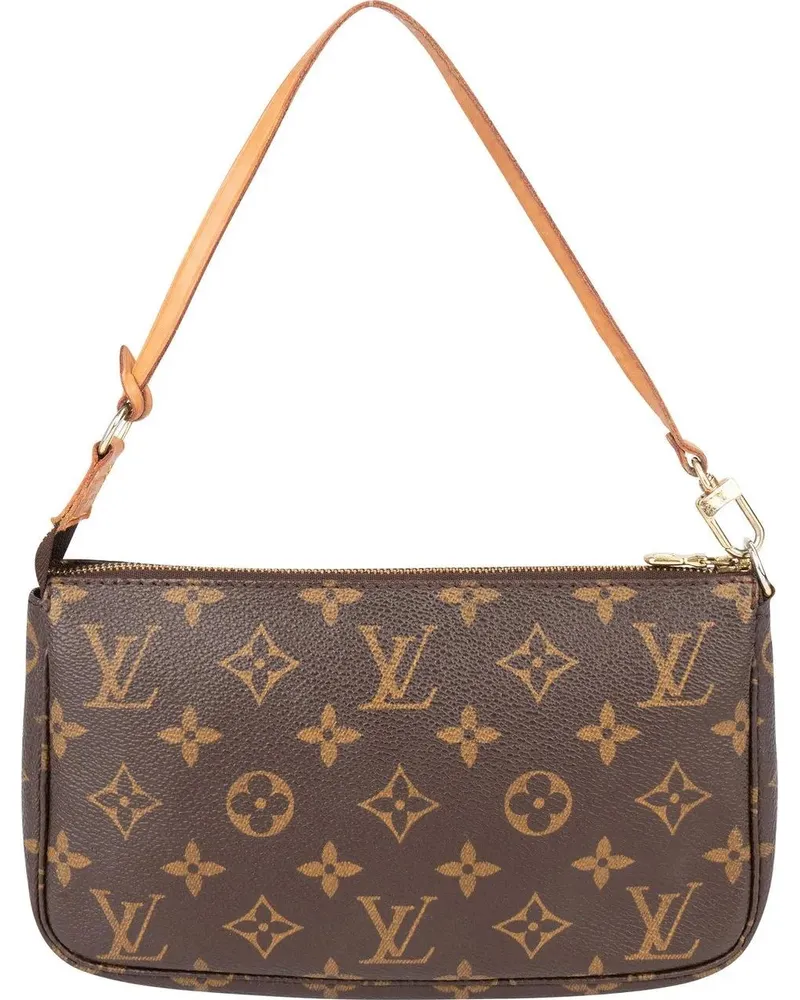 Louis Vuitton Crossbody Bags  Canvas Monogram Pochette Accessoire braun Braun