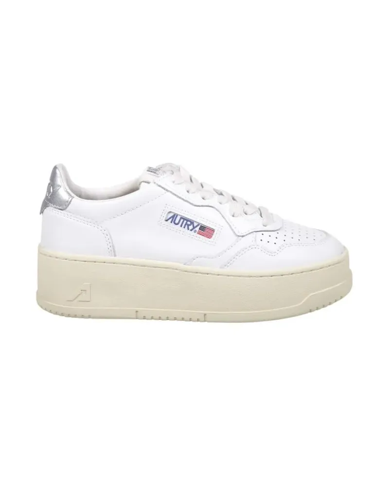 AUTRY Low-Top Sneaker Platform Low Sneaker weiß Weiß
