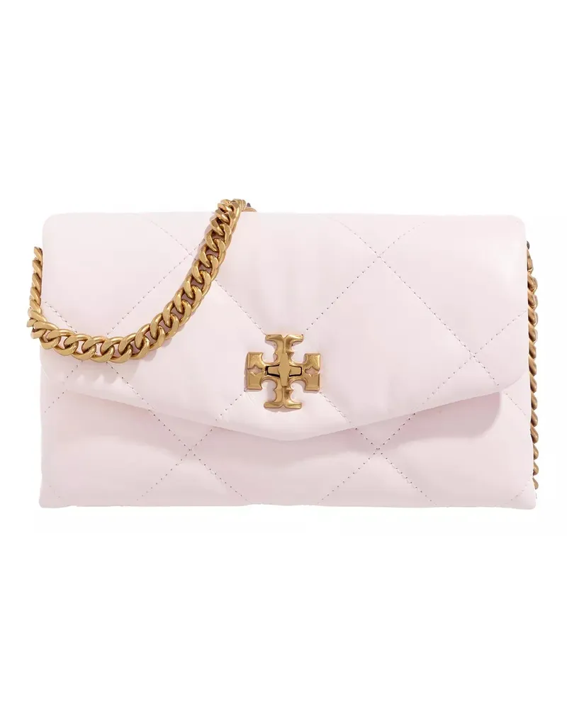 Tory Burch Crossbody Bags Kira Diamond Quilt Chain Wallet Gold