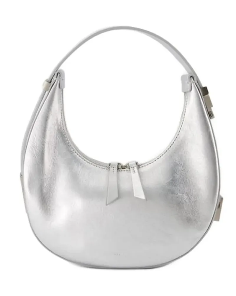OSOI Crossbody Bags Toni Mini Bag - Leather - Silver silberfarben Silber