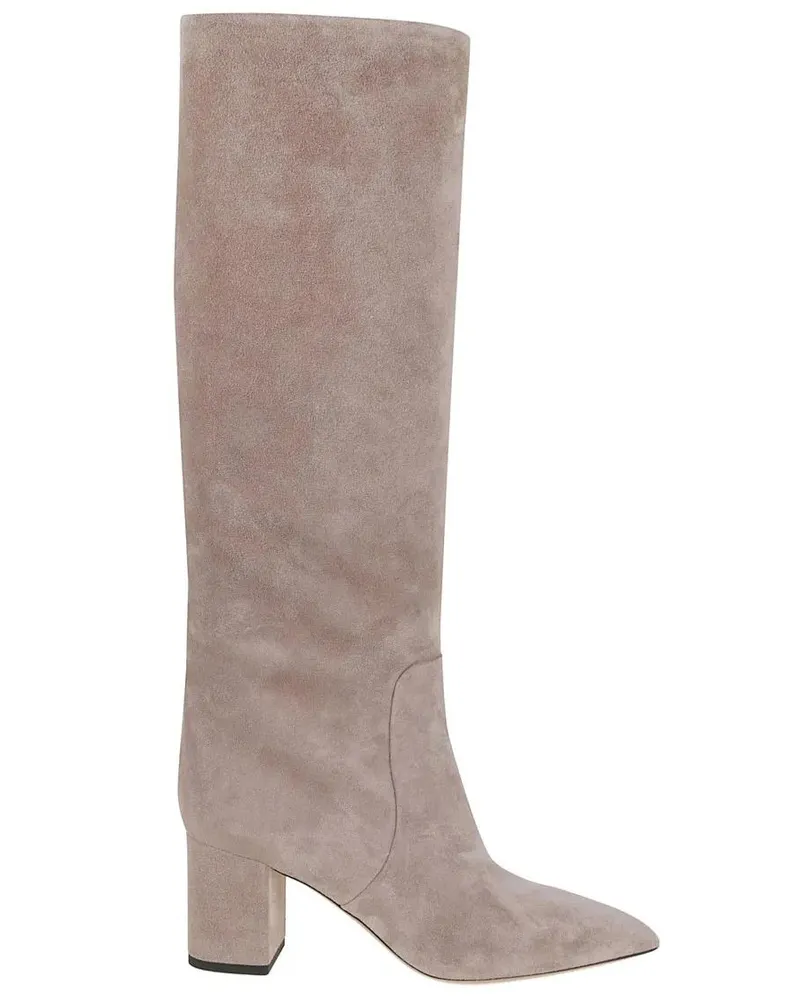 Paris Texas Stiefel Leather Ankle Boots pink Rosa