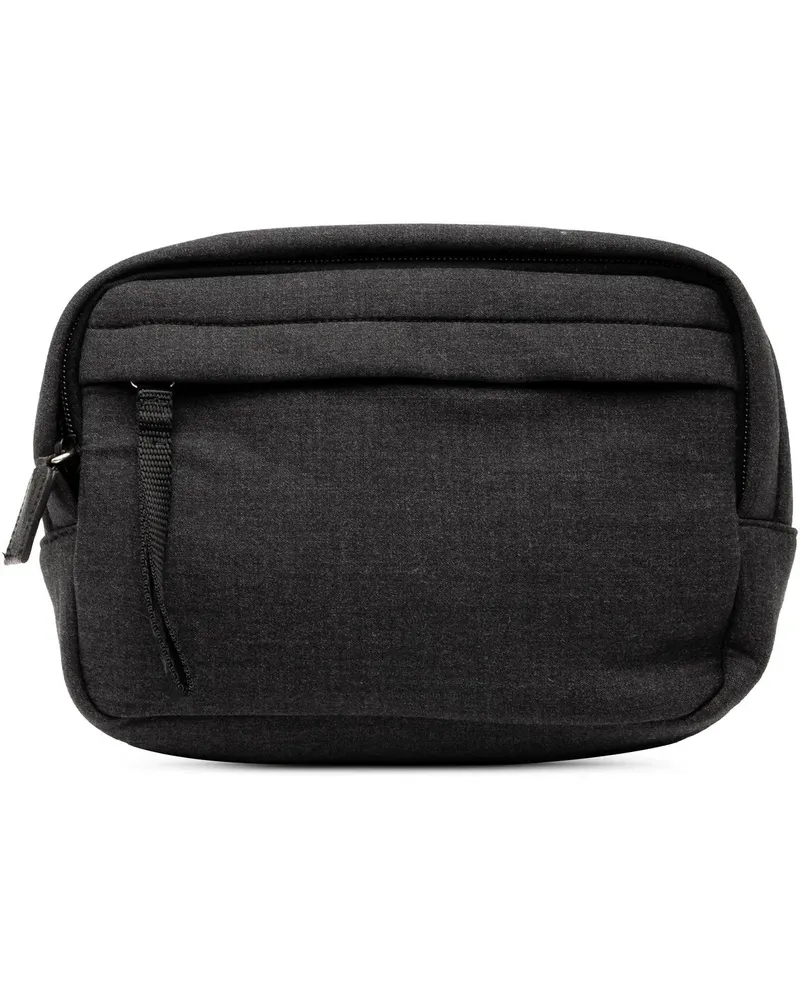 Prada Kosmetiktaschen Polyester Pouch grau Grau