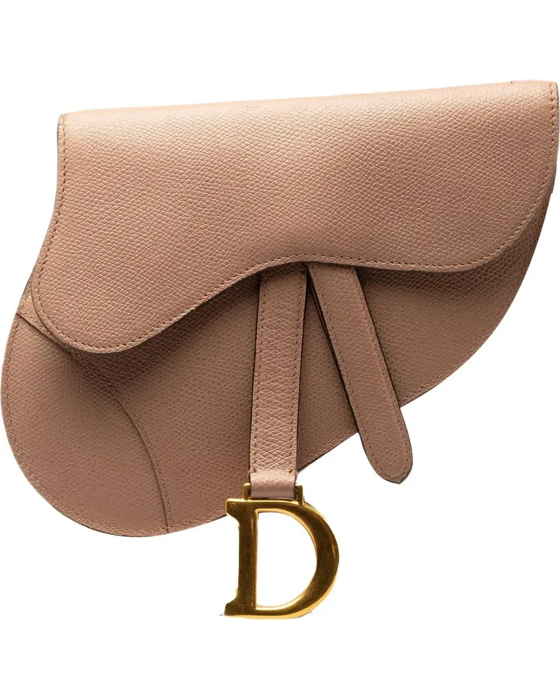 Dior Bauchtaschen 2019 Leather Saddle Belt Bag braun Braun