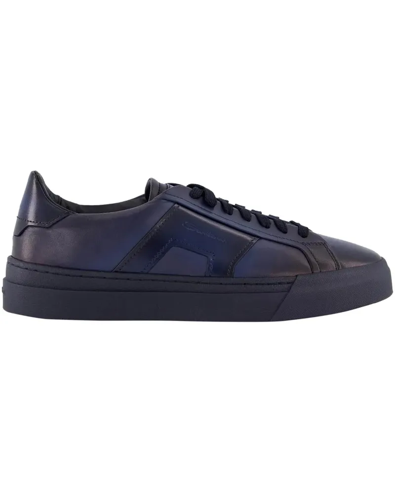 Santoni Low-Top Sneaker Heren  Sneaker blau Blau