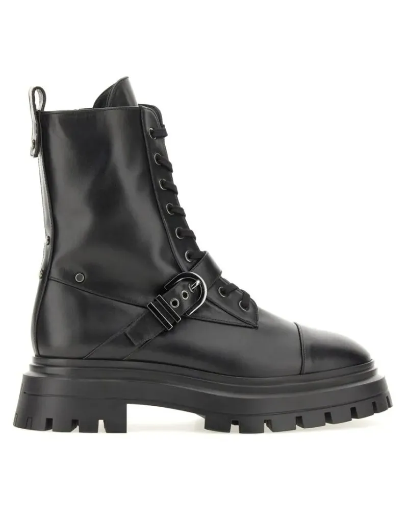 Stuart Weitzman Stiefel Maverick Bedford Boot schwarz Schwarz