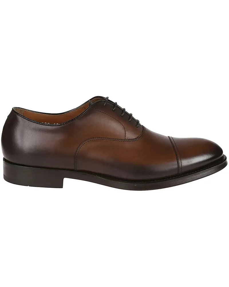 Doucal´s Cap Toe Oxfords Brown braun Braun