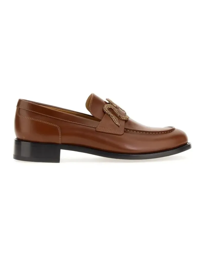 René Caovilla Morgana Loafer braun Braun