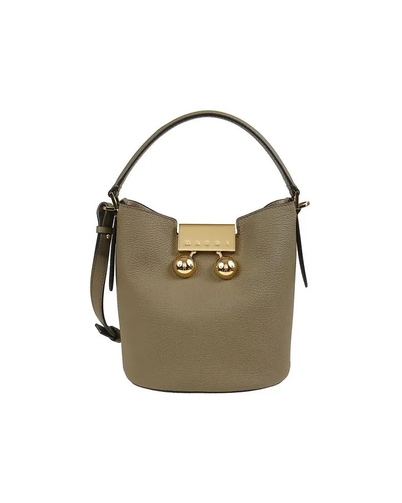 Marni Hobo Bags Trunkaroo Shoulder Bag grün Grün