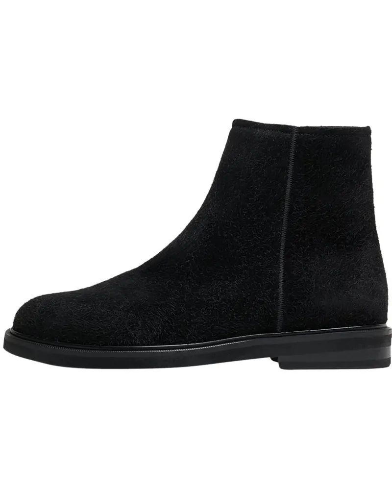 Filling Pieces Stiefel Western Chelsea Suede Black schwarz Schwarz