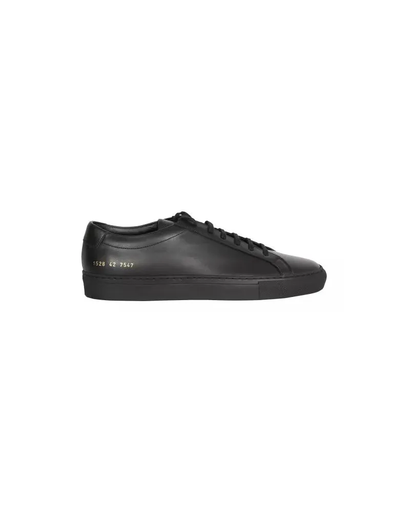 Common Projects Sneakers Achilles Leather Sneakers Schwarz