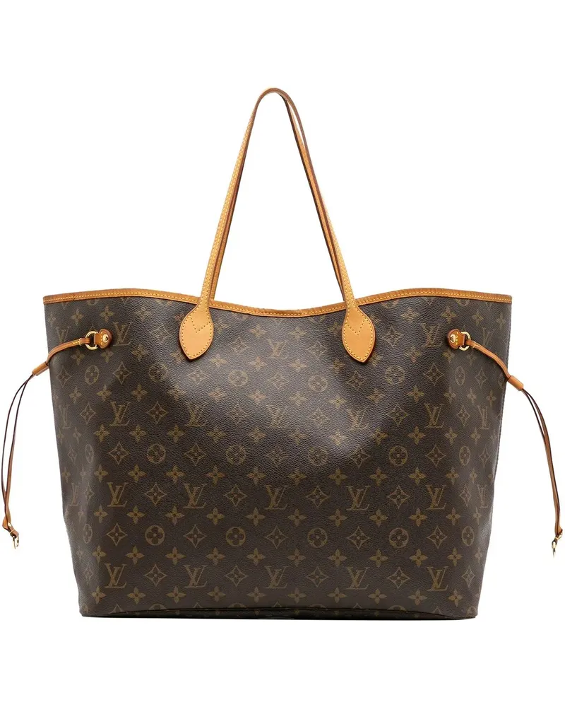 Louis Vuitton Shopper Monogram Neverfull GM braun Braun