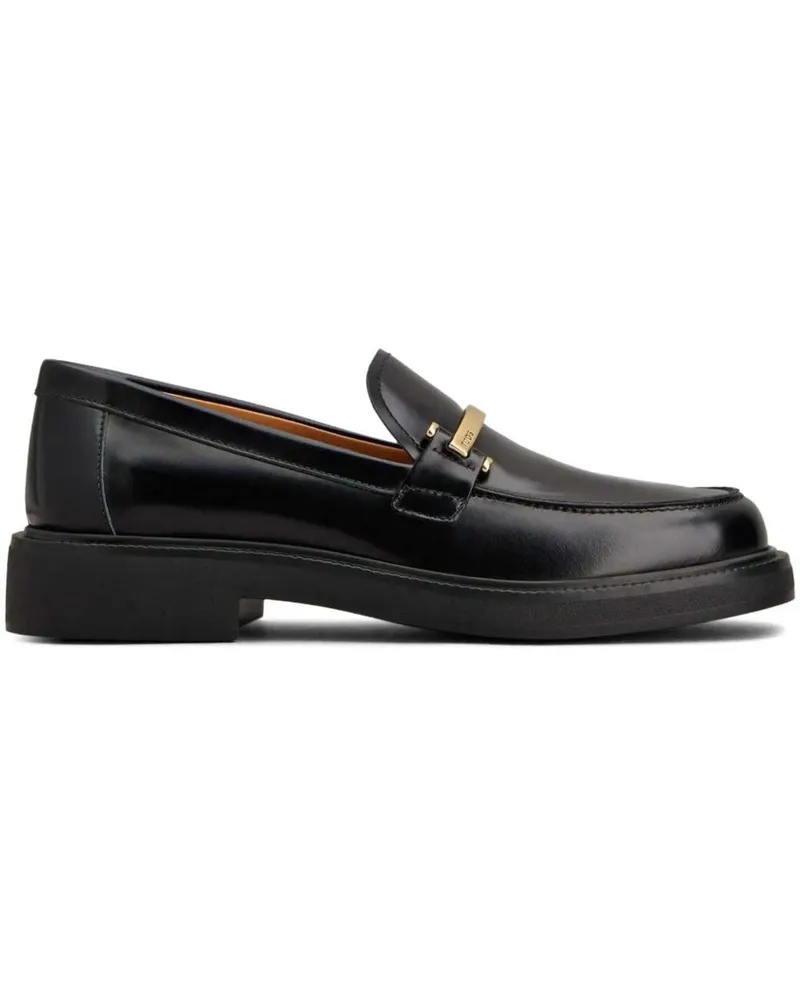 TOD'S Loafer Flat Shoes Black schwarz Schwarz