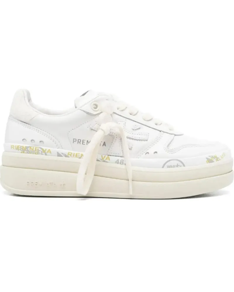 Premiata Low-Top Sneaker Sneakers White weiß Weiß