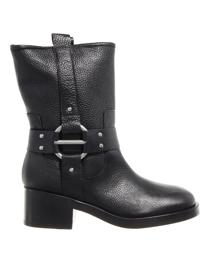 Karl Lagerfeld Stiefel Brooklyn Mid Leg Strap Boot schwarz Schwarz