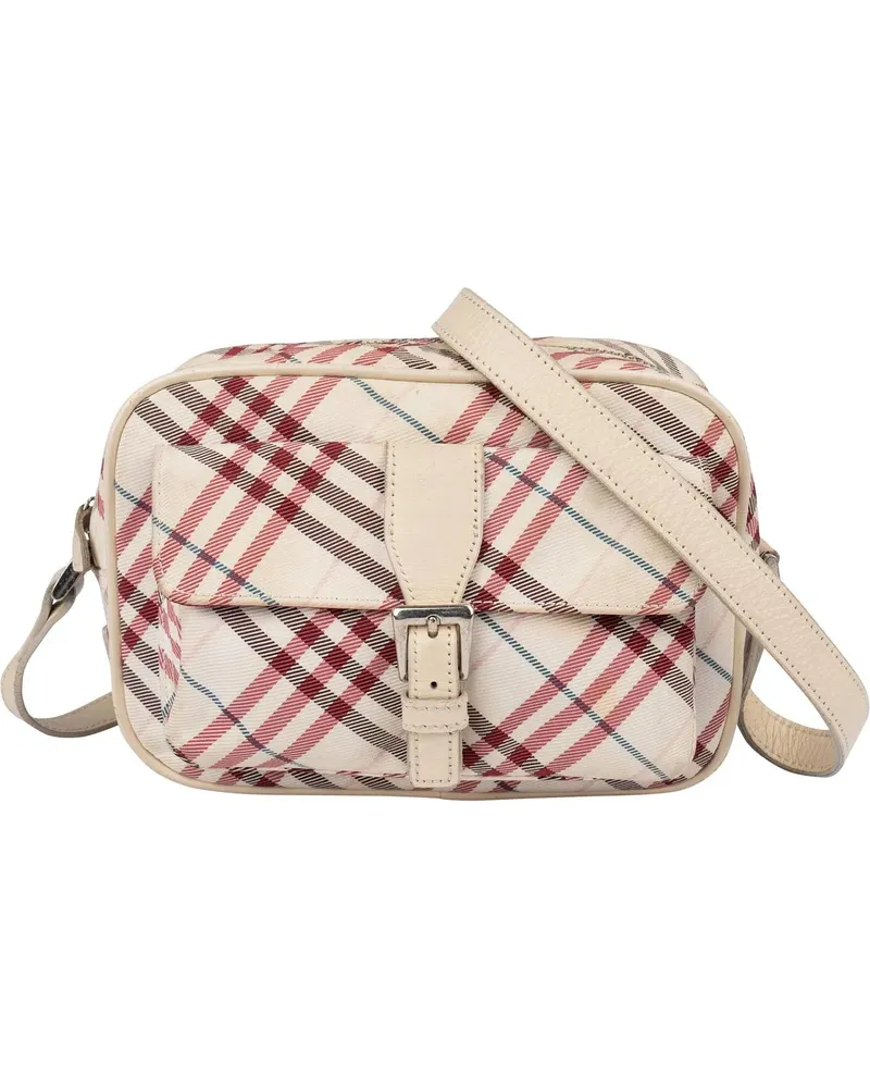 Burberry Crossbody Bags  Nova-Check Blue Label Crossbody Bag weiß Weiß