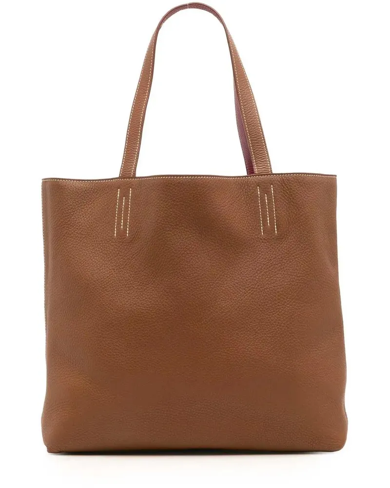 Hermès Shopper Clemence Double Sens 36 braun Braun