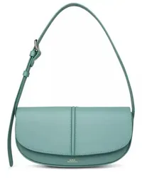 A.P.C. Shopper Betty Bag In Green Leather Grün