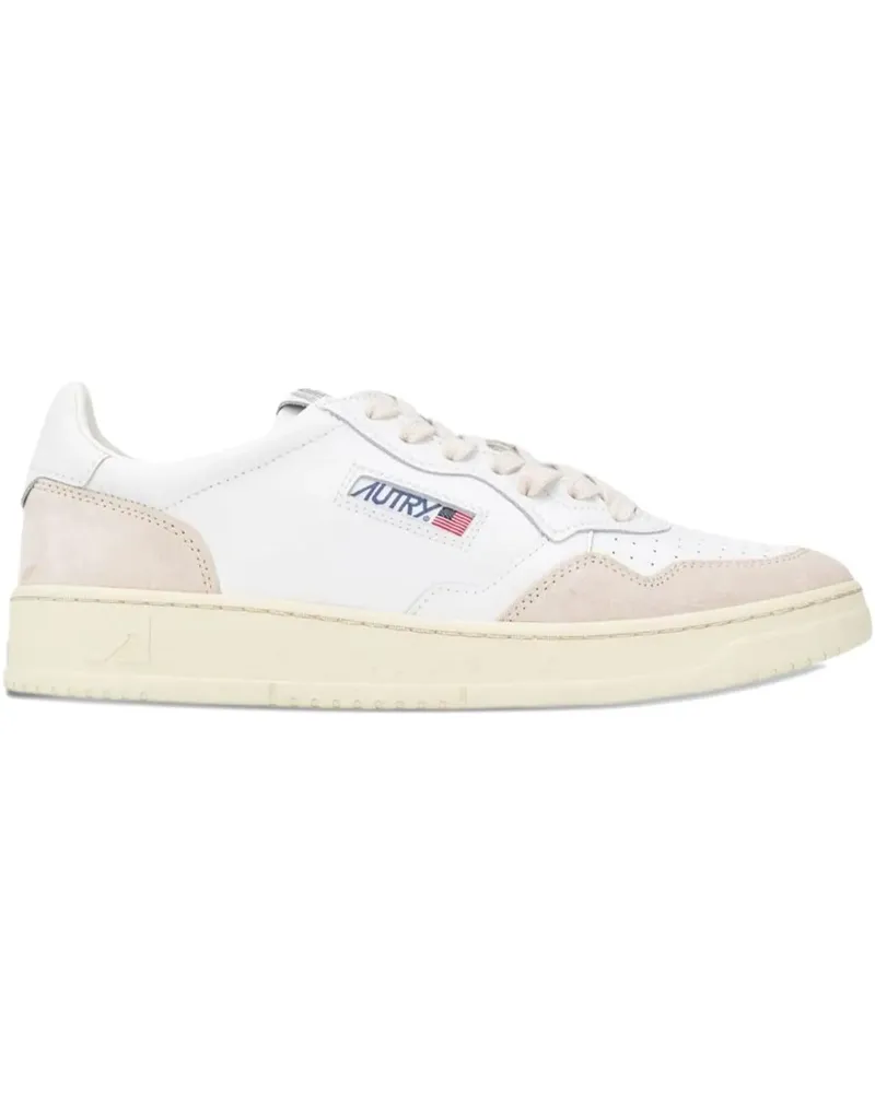 AUTRY Low-Top Sneaker Sneakers Whiteburgundy rot Rot