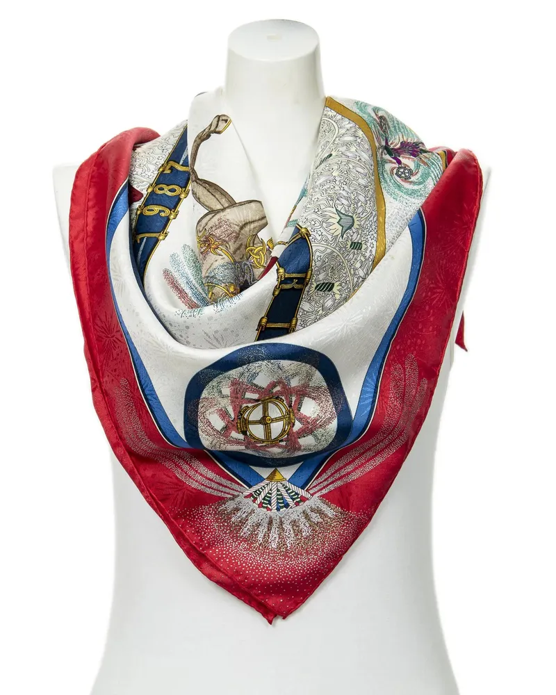 Hermès Crossbody Bags Scarf rot Rot