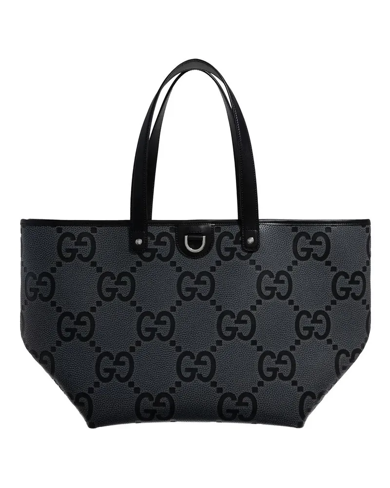 Gucci Shopper Jumbo GG Medium schwarz Schwarz