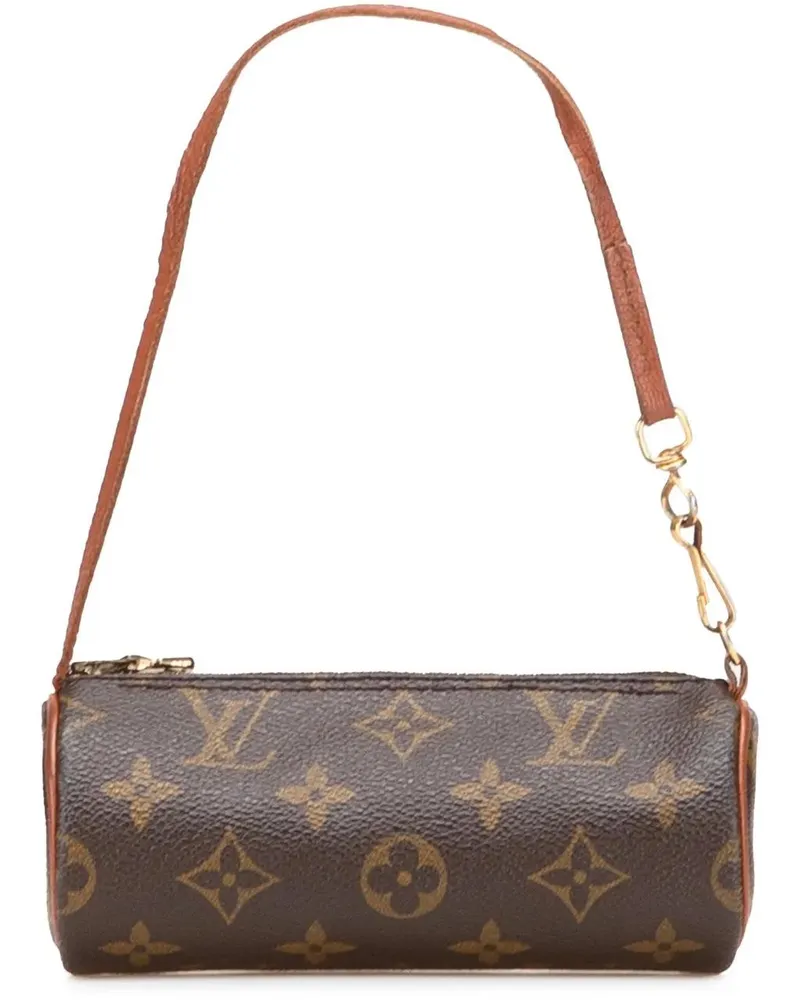 Louis Vuitton Crossbody Bags Monogram Papillon Pochette braun Braun